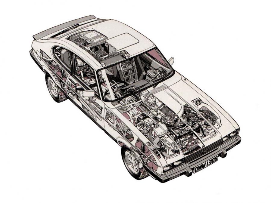  Ford Capri 1978 года  (UK) (фото 2 из 6)